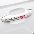 4Pcs Car Handle Stickers WRC Rally Racing Stripe Car Decals Vinyl JDM Stickers On Car Door Tuning Auto Exterior Accessory Decor. 