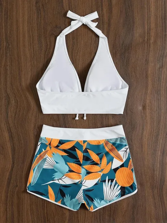 Halter%20Bikini%20Set%20Short%20Swimsuit%20Women%20High%20Waist%20Swimwear%20Female%20Printed%20Bathers%20Swimming%20Bathing%20Swim%20Suit%20Beachwear%20-%20Image%205
