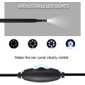Smart Visual Medico Otoscopio Ear Cleaner Ear Endoscope Earpick Camera Ear Wax Remover Tool Ear Picker Ear Stick beleza e saude.