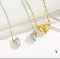 Magnetic heart necklace for girls and women | stylish couple-inspired pendant | unique bonding gift | elegant and trendy everyday wear. 