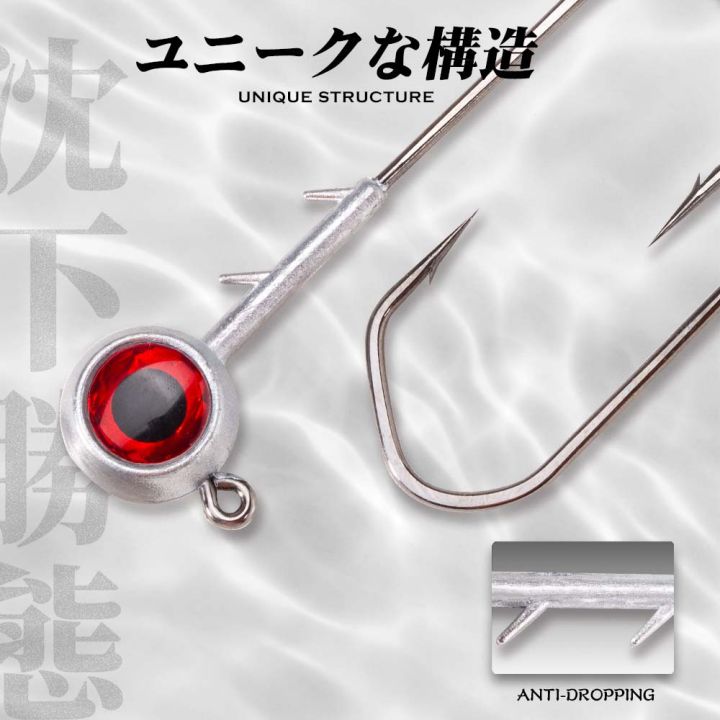 Hunthouse%20Ajing%20Fishing%20Hooks%20With%20Red%20Eyes%205g%207g%2010g%2014g%20Zinc%20Alloy%20Jig%20Head%20Rockfish%20Lure%20Bait%202021%20Fishing%20Accessories%20lw333%20-%20Image%204
