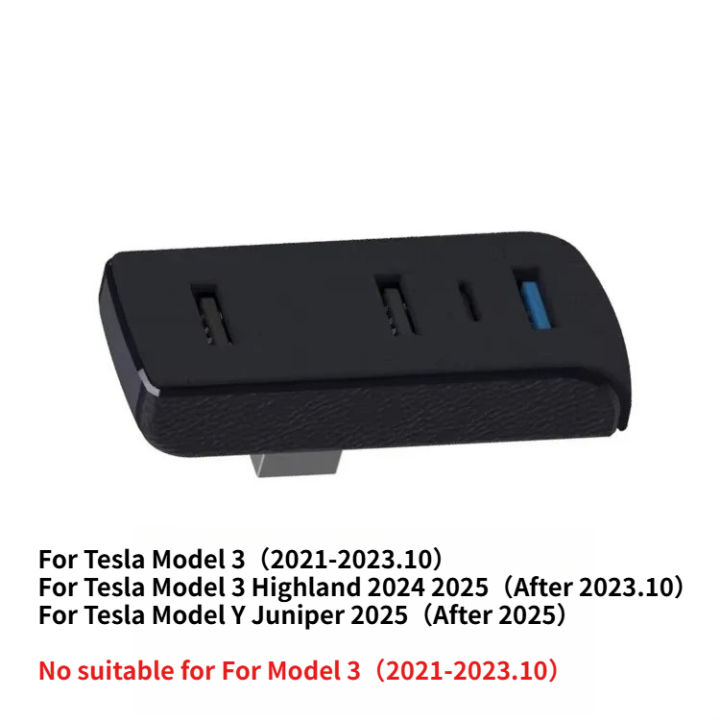 Glove%20Box%20Expansion%20Dock%20for%20Tesla%20Model%20Y/3+%20USB%20Hub%204-in-1%20Fast%20Charging%20Upgrade%20Data%20Transfer%20Adapter%20Docking%20Station%202026%20-%20Image%207