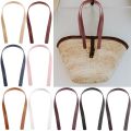 2Pcs PU Leather Shoulder Bag Strap Women Girls Bag Handles DIY Replacement Handle for Handbag Belt Bag Accessory. 