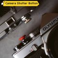 Copper Carved Camera Soft Shutter Release Button for Fuji XT5 XT50 Leica M9 M9P Canon AE1 F1 Nikon F3 Olympus DSLR Accessories. 