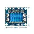 Powerful Amplifier Module 30W+30W Dual Channel Digital Stereo Audio Power Amplifier Board DC 8-26V 3A 20-1PCS TPA3110 XH-A232. 