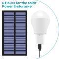 LED Solar Light Bulb Portable 5V USB/Sunshine Charging Outdoor Camping Hanging Shed Lamp Tent Fishing Night Emergency Lighting. 