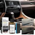 30ml Crystal Coating Refurbish Agent for Plastics Parts With Sponge Long Duration Universal Plastics Restorer Car Accessories. 
