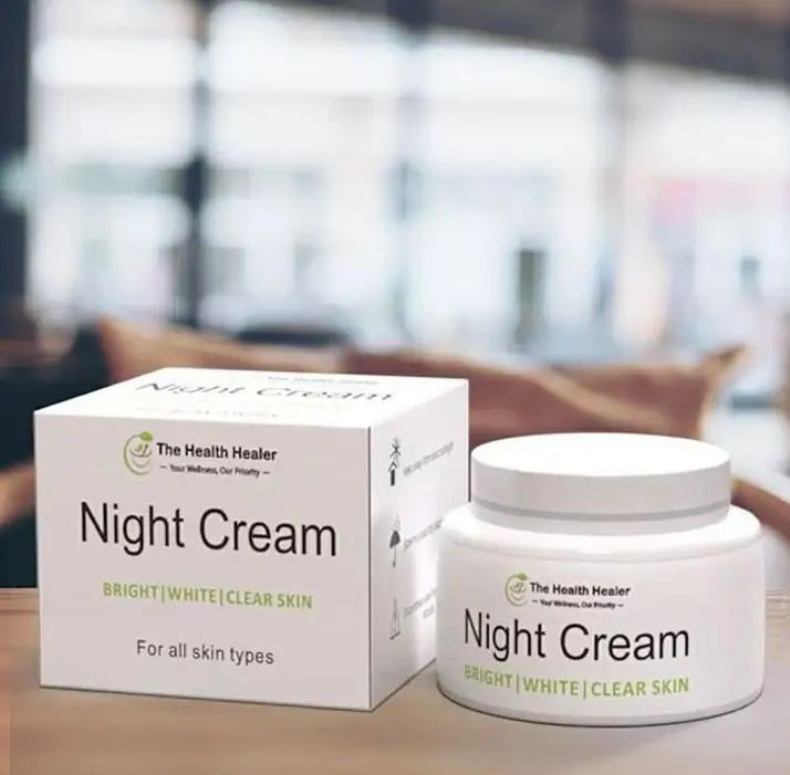 Whitening night cream