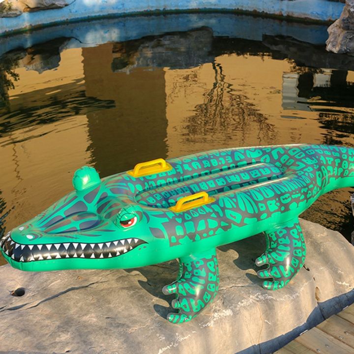 Inflatable%20Crocodile%20Shaped%20Surfboard%20Alligator%20Floating%20Pad%20for%20Pool%20Body%20Mat%20Replacement%20Surfboatd%20Daily%20Use%20Kids%20Swim%20Toy%20-%20Image%205