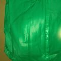 plastic raincoat set (white, orange, green,blue,red). 