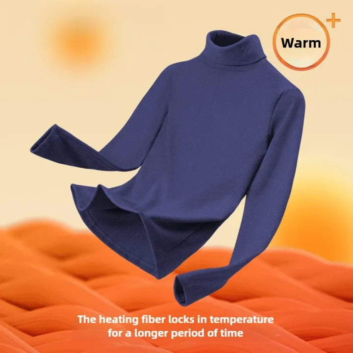 Fleece%20Thickened%20Thermal%20Underwear%20Men%20Turtle%20Neck%20Thermal%20Shirt%20Slim-fitting%20Wear%20Long-sleeved%20Top%20Thermal%20Underwear%20Men%20-%20Image%204