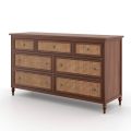BEDROOM CHEST OF DRAWER FEATURE&BLACK. 