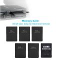 For PS2 Memory Card 8MB 16MB 32MB 64MB 128MB PS2 Memory Card for  PlayStation2 Store the Game Progress. 