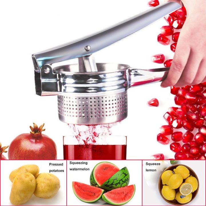 Stainless Manual Fruit Grape Juicer for all types of Fruit juice