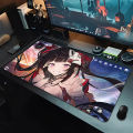 Cartoon Kawaii Desk Mat Honkai Star Rail Sparkle 900x400 Keyboard Mousepad Large  Desk Mat Laptop Pads Speed Mouse Mats. 