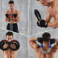 1Pair Weight Lifting Gym Workout Gloves with Wrist Wrap Support Palm Protection Weightlifting Training Fitness Exercise Pull Ups. 