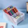 Pencil Holder & Desk Organizer! Multi-Functional Stationery Tray for Pens/Pencils – Office School Supplies. 