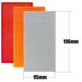 Car Auto Lens Repair Kit DIY Grid Pattern Car Headlights Taillight Repair Tool Set Car Lights Crack Repair Film Polish Red Amber. 