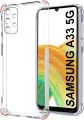 Samsung Galaxy A33 5G Soft TPU Clear Corner Protection Back Cover. 
