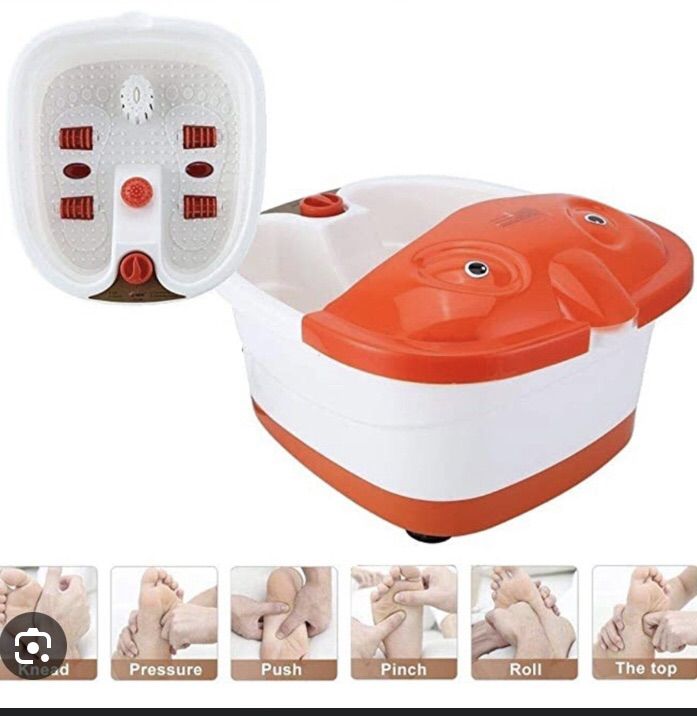 SQ-368 Footbath Massager Electric Foot Spa Basin Foot Care Machine Foot Massager Magnetic Therapy Machine