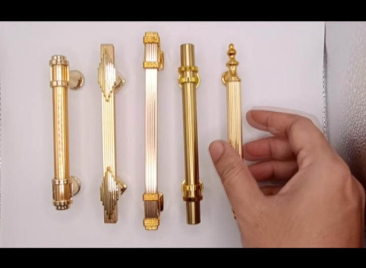 Golden Cabinet Door Handles, Kitchen Cabinet Handles, Drawer Handles ...