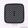 Reusable Air Fryer Silicone Liner Mat Non-Stick Baking Mat round Square Kitchen Accessory for Healthy Cooking.