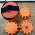 USB Rechargeable Warning Light LED Road Flares Emergency Lights Roadside Safety Beacon Disc Flashing Magnetic Beacon. 