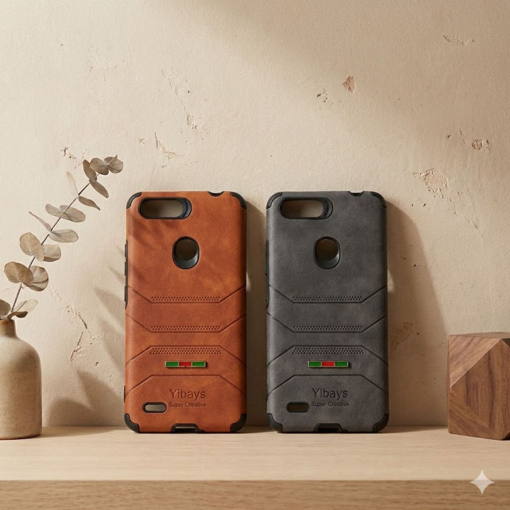 Tecno Pop 2F Back Cover Soft Leather Case For Tecno Pop 2F