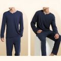 Men's Ultra Fine Modal Pajamas Set Comfortable Spring Summer Loungewear Luxury Sleepwear for Men. 