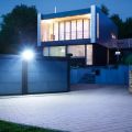 LED Flood Light Spotlight AC220V 100W 50W IP66 Waterproof LED Black Shell Garden Street Gate Wall Floodlights. 