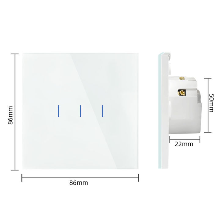 WIFI%20Smart%20Touch%20Light%20Wall%20Switch%20Interruptor%20Glass%20Panel%201/2/3/4Gang%2086*8.6mm%20Work%20Tuya%20APP%20Whole%20house%20intelligent%20control%20lightify%20-%20Image%206