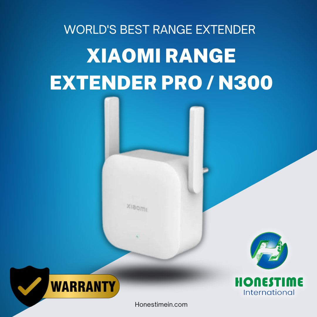 Xiaomi Mi Wi-Fi Range Extender Pro/ N300 | 2×2 External Antenna with Enhanced Wi-Fi Coverage | by Honestime