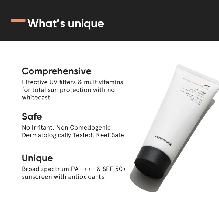 Minimalist%20SPF%2050%20PA++++%20Sunscreen%20%7C%20No%20White%20Cast%20and%20Contains%20Multi%20Vitamins%20for%20Reducing%20Photoaging%20%7C%2050%20gm%20-%20Image%203