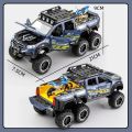 1:28 X-Class 6x6 Pickup Truck Model Car alloy mettle Diecast. 