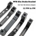 EVOSID MTB Bike Disc Brake Rotor Mount Adapter 140 160 180 203MM Ultralight Bracket IS PM A B to PM A Bicycle Disc Brake Adaptor. 
