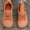 Platform Women Running Shoes Breathable Comfortable Outdoor Camping Running Shoes Minimalist Wide Last Soft Sole Tennis Sneakers. 