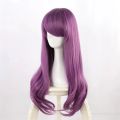 Rize Kamishiro Cosplay Wig Tokyo Ghoul Cosplay Long Wavy Purple Mixed Heat Resistant Synthetic Hair Anime Wigs.