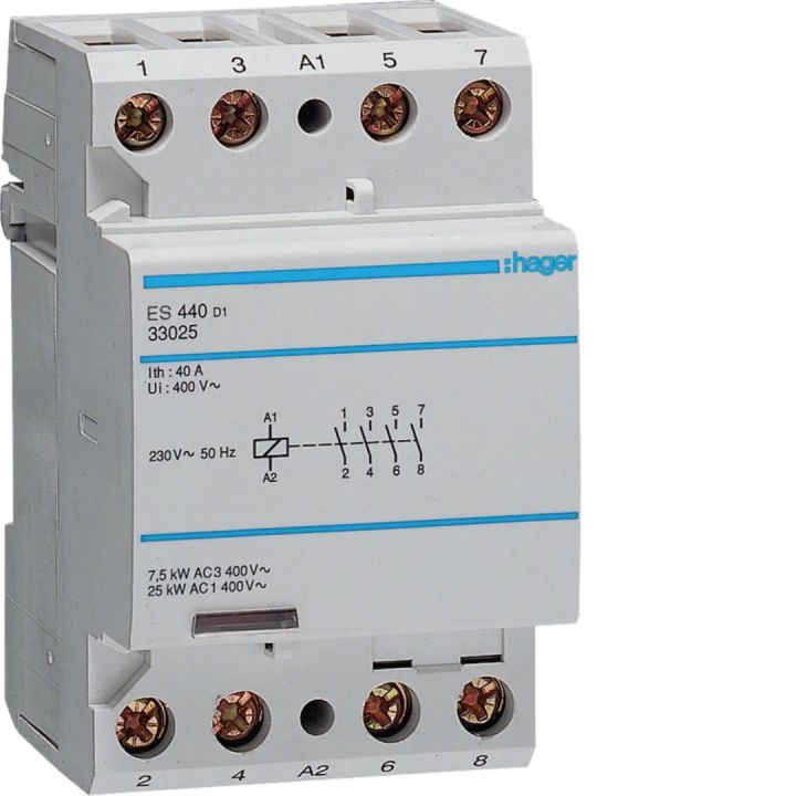 Hager 40A 4pole ES440