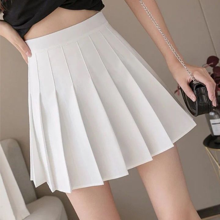 Mini%20Skirts%20Womens%202024%20Summer%20Japanese%20School%20Pleated%20Skirts%20High%20Waist%20Kawaii%20Cute%20Pink%20Plaid%20Skirt%20Uniform%20Harajuku%20Jupe%20-%20Image%204