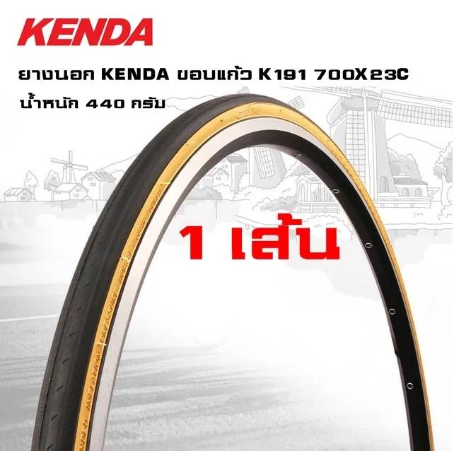 Kenda%20bicycle%20tire%20black%20rim/glass%20rim%20K191%20700x23c%20-%20Image%208