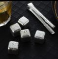 Stainless Steel Food Grade Frozen Ice Cubes, Metal Ice Particles, Long-Lasting Freezing, Reusable, Clean And Hygienic. 