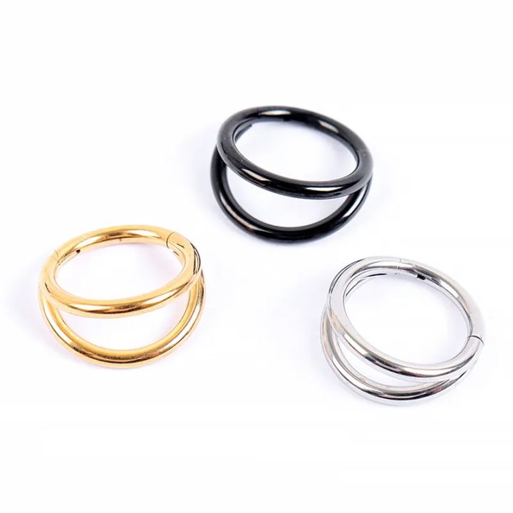 Double%20Septum%20Rings%20Nose%20Rings%20Hoops%20Cartilage%20Hoop%20Earring%20Piercing%20Nose%20Open%20Stacked%20Hoop%20Nose%20Rings%2016G%2018G%2020G%206/8/10mm%20-%20Image%204