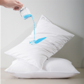 2pcs Zippered Waterproof Pillow Cover, Oil-resistant Knitted Pillow Protector for Bed Sleeping Pillowcase.