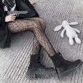 Daily Fishnet Stockings Lace Patterned Tights High Waist Pantyhose Fishnets for Women Halloween New Year.