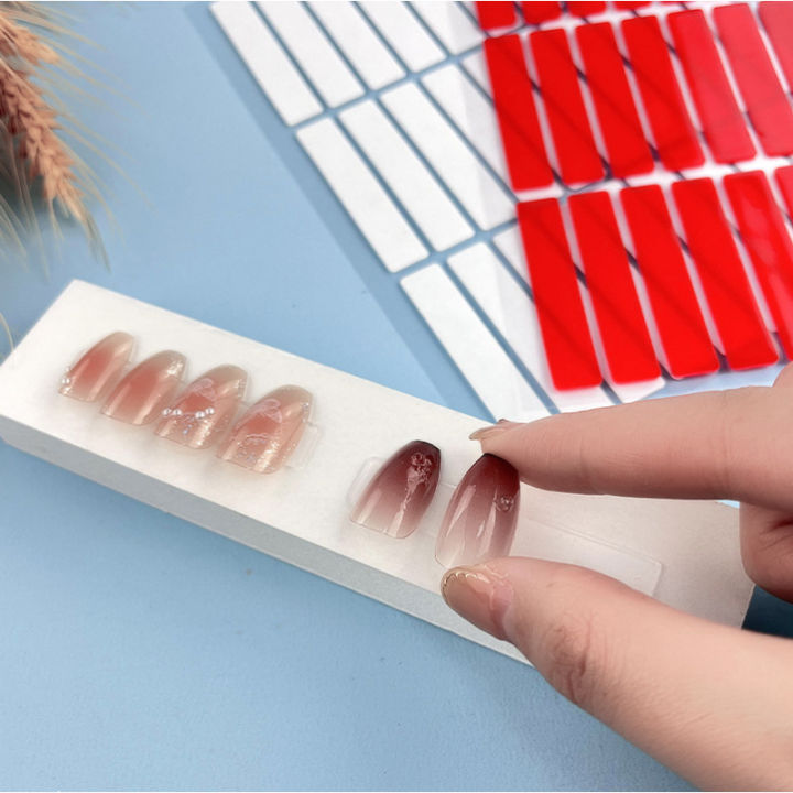 30pc%20Nail%20Adhesive%20Tape%20False%20Nails%20Display%20Stand%20Glue%20Double-sided%20Pasted%20Practice%20Show%20Square%20Round%20Strong%20Sticky%20Glue%20Sticker%20-%20Image%205