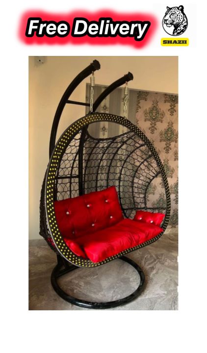 Double%20Hanging%20chair%20or%20Hanging%20swing%20with%2018%20gauge%20stand%20and%204%20long%20Cousins%20-%20Image%205