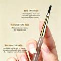 1/2/5Pcs French Plaid Nail Art Brush Set Ultra-Fine Liner Flat Brush for Grid Pattern UV Gel French Tip Ombre Salon Home DIY.