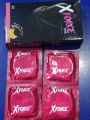 XFORCE Pink Dotted & Banana Flavoured Condoms - 10 Pcs (Pack of 1) - Special Grade Natural Latex for Enhanced Pleasure & Protection | banana flavored. 