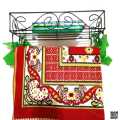12'' Qur 'an stand  & Jainamaz stand  (রয়েল প্লাগ ও নাট সহ) Wall Mount / Qur 'an sharif wall stand With 3 Jainamaj Hanger & Wifi Router Stand

(12"×10"×3'5" inchs). 