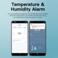 Tuya WiFi Temperature Humidity Sensor with External Probe Hygrometer APP Remote Control Work with Yandex SmartLife Alexa. 